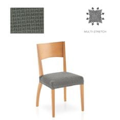 TIMMLUX 2x raztegljiva stretch prevleka za stol 40 - 50 cm siva EU kvaliteta