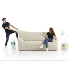 TIMMLUX Raztegljiva stretch prevleka za trosed - kavč 180-230 cm črno/bela (siva) EU kvaliteta