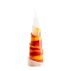 ROOSTERHOME unikatna okrasno-dišeča sveča orange TOWER "XL"
