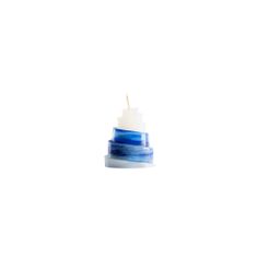 ROOSTERHOME unikatna okrasno-dišeča sveča blue TOWER "S"