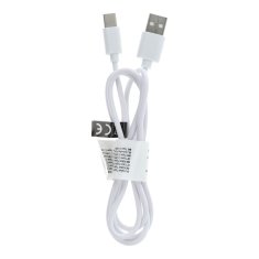 OEM USB kabel A na tip C 2.0 C366 (dolgi konektor 8 mm) 1 m bel