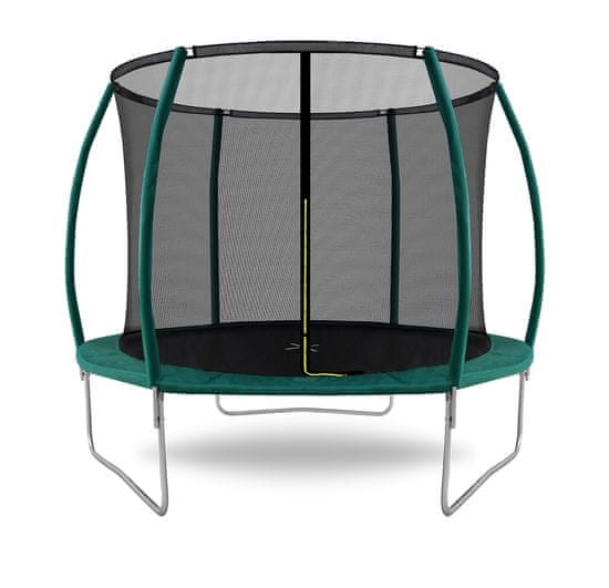 Aga SPORT EXCLUSIVE Trampolin 305 cm Temno zelena + zaščitna mreža