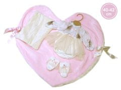 Llorens M740-62 obleka za dojenčico NEW BORN velikost 40-42 cm