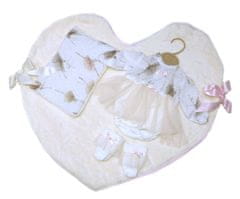 Llorens M740-62 obleka za dojenčico NEW BORN velikost 40-42 cm