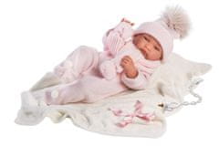 Llorens M843-16 obleka za dojenčico NEW BORN velikost 43-44 cm