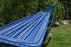 Potenza Viseča mreža kolumbijska PEREIRA DOUBLE 230×160 cm, bela/modra