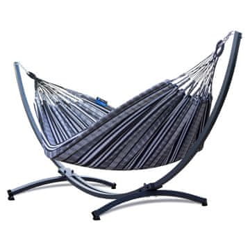 Potenza Kolumbijska viseča mreža PEREIRA + jekleni okvir GRANDE 220 kg