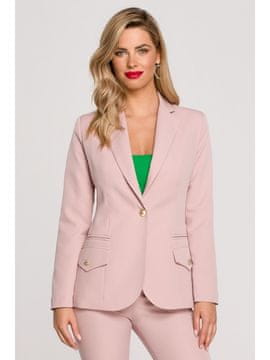 makover Ženski suknjiči Isokane K141 svetlo roza