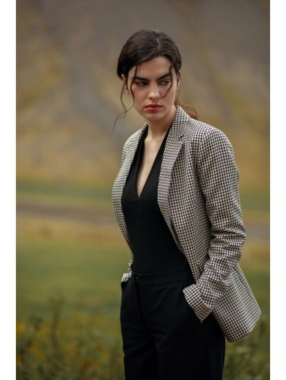 Style Stylove Ženski suknjiči Emuki S309 rjava