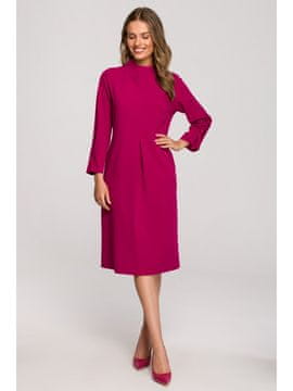 Style Stylove Ženska mini obleka Annangaine S318 sliva