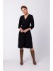 Stylove Ženska mini obleka Outak S340 črna L