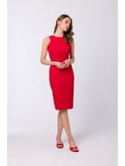 Style Stylove Ženska mini obleka Lilott S342 rdeča S