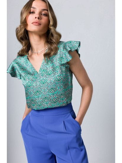 Style Stylove Ženska bluza Imate S344 svetlo zelena