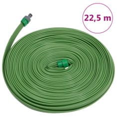 shumee Škropilna cev 3-delna zelena 22,5 m PVC