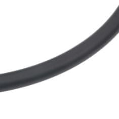 Greatstore Hibridna zračna cev črna 10 m guma in PVC