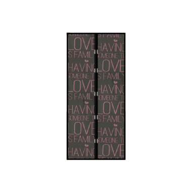 Delight Magnetna mreža proti komarjem za vrata 100 x 210 cm - "Love"