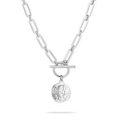 Tamaris Moderna jeklena ogrlica za kovance TJ-0438-N-45