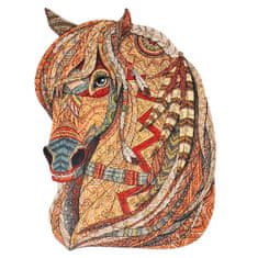 Lubiwood Lesena Sestavljanka - Veličastni Konj - Velikost M 