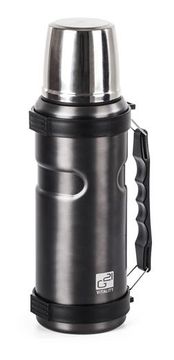 G21 Termos za pitje, 1000 ml, jekleno siv z ročajem