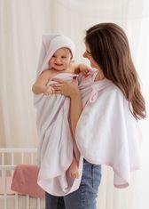 BELISIMA Otroška brisača s krpo in brisačo Swaddle