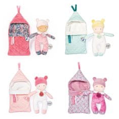 Doudou Jolijou Dojenček v previjalni odeji 20 cm