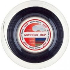 MSV Focus HEX teniška pletenica 200 m rdeča 118