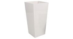 Plastkon Multipack 4ks Elise Gloss dekorativni lonec bele barve 15 cm