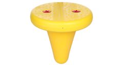 Merco Sensory Balance Stool sedež za ravnotežje rumene barve 1 kos