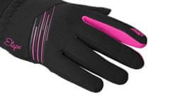 Etape Jasmine WS+ ženske rokavice črno-rožnate M
