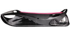 Merco Plastične sani Neon Grip črno-rožnate barve