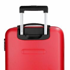 Jada Toys Komplet potovalnih kovčkov ABS ROLL ROAD FLEX Red / Red, 55-65-75cm, 5849464