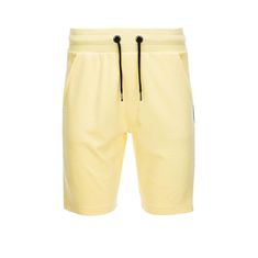 OMBRE Moške športne hlače z obrobami V1 W359 rumene barve MDN122071 XL