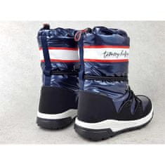 Tommy Hilfiger Snežni škornji mornarsko modra 39 EU T3A6324361485800