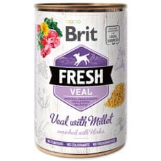Brit Konzerva BRIT Fresh Veal with Millet 400 g