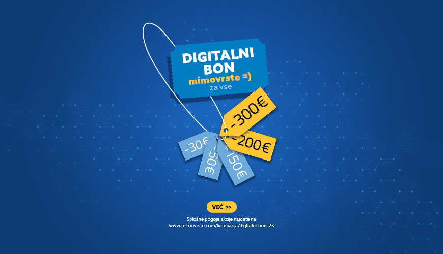 Digitalni bon mimovrste=) z več kot 500 artikli s PROMO KODO