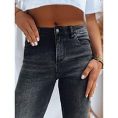 Dstreet Ženske hlače iz džinsa BEAUTY ESSENTIALS črne uy1528 XS