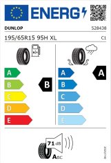 Dunlop Letna pnevmatika 195/65R15 95H XL BluResponse 528438