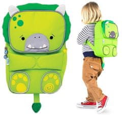 Trunki Nahrbtnik Toddlepak, Dinosaurus Dudley, zelen