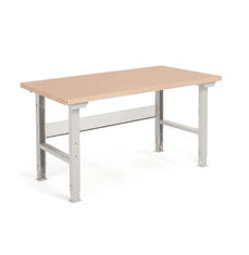 AJProsigma Delovna miza „Robust“ : D1500xŠ800mm, ojačana delovna površina