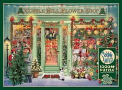 Cobble Hill Puzzle Božična cvetličarna 1000 kosov