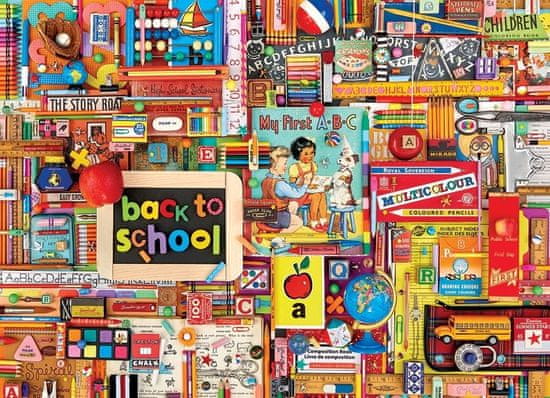 Cobble Hill Puzzle Nazaj v šolo 1000 kosov