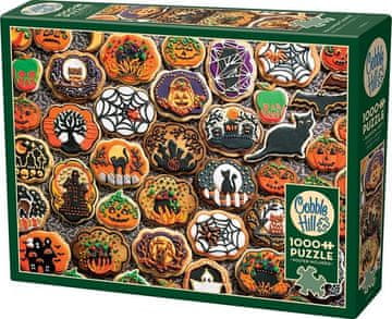 Cobble Hill Puzzle Halloween piškoti 1000 kosov