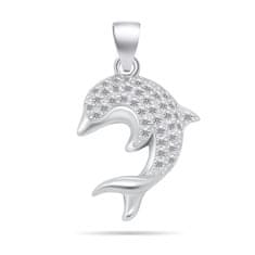 Brilio Silver Decenten srebrn obesek Dolphin PT125W