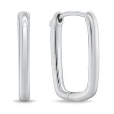 Brilio Silver Elegantni srebrni uhani EA764W