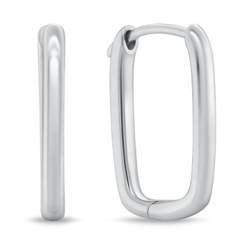 Brilio Silver Elegantni srebrni uhani EA764W