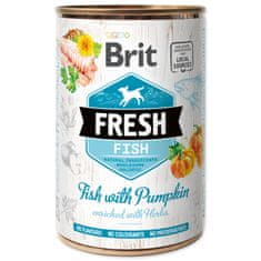 Brit Konzerva BRIT Fresh Fish with Pumpkin 400 g