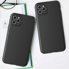 HURTEL Tanek silikonski etui za Xiaomi Redmi Note 12 Pro+ Soft Case črn