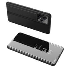 HURTEL Svetleča etui z zapiralko za Xiaomi Redmi Note 12 5G / Poco X5 Pro 5G Clear View Case črna