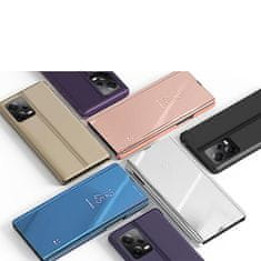 HURTEL Svetleča etui z zapiralko za Xiaomi Redmi Note 12 5G / Poco X5 Pro 5G Clear View Case črna