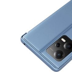 HURTEL Svetleča etui z zapiralko za Xiaomi Redmi Note 12 5G / Poco X5 Pro 5G Clear View Case črna